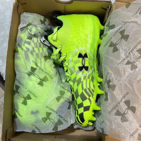 Under Armour Spotlight Select 3 MC AA Jr. Youth Football Cleats - Picture 7 of 7